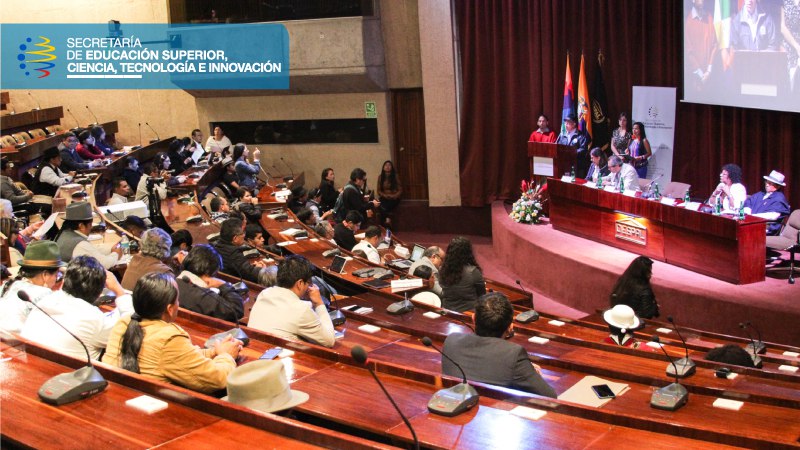 El evento se desarrolla con personalidades académico internacionales vinculados a la Red de Universidades Indígenas e interculturales, instituciones de educación superior y organizaciones indígenas.