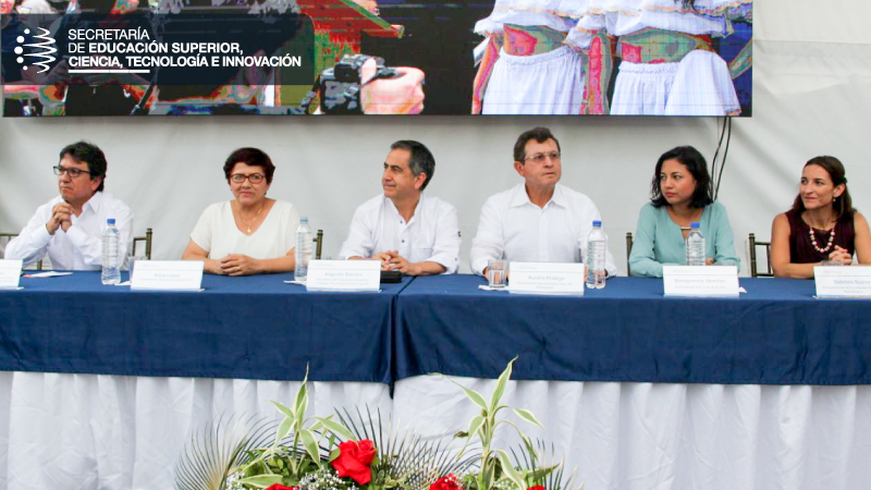 Augusto Barrera anunció la construcción de 44 institutos técnicos y tecnológicos a nivel nacional