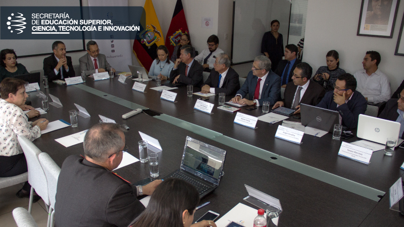 El encuentro contó con representantes de universidades públicas y privadas de distintas ciudades del país.